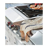 Lifestyle image, Blaze Professional, 60,000 btu, power burner built into an outdoor kitchen. Model BLZ-PROPB, LG or NG option.