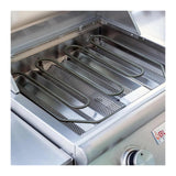 Top view, Blaze portable, 21-inch, two burner electric grill heating element. Model is BLZ-ELEC-21.