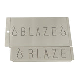 Comparing regular and xl Blaze smoker boxes sizes for LBM, LTE2 and PRO LUX gas grills.