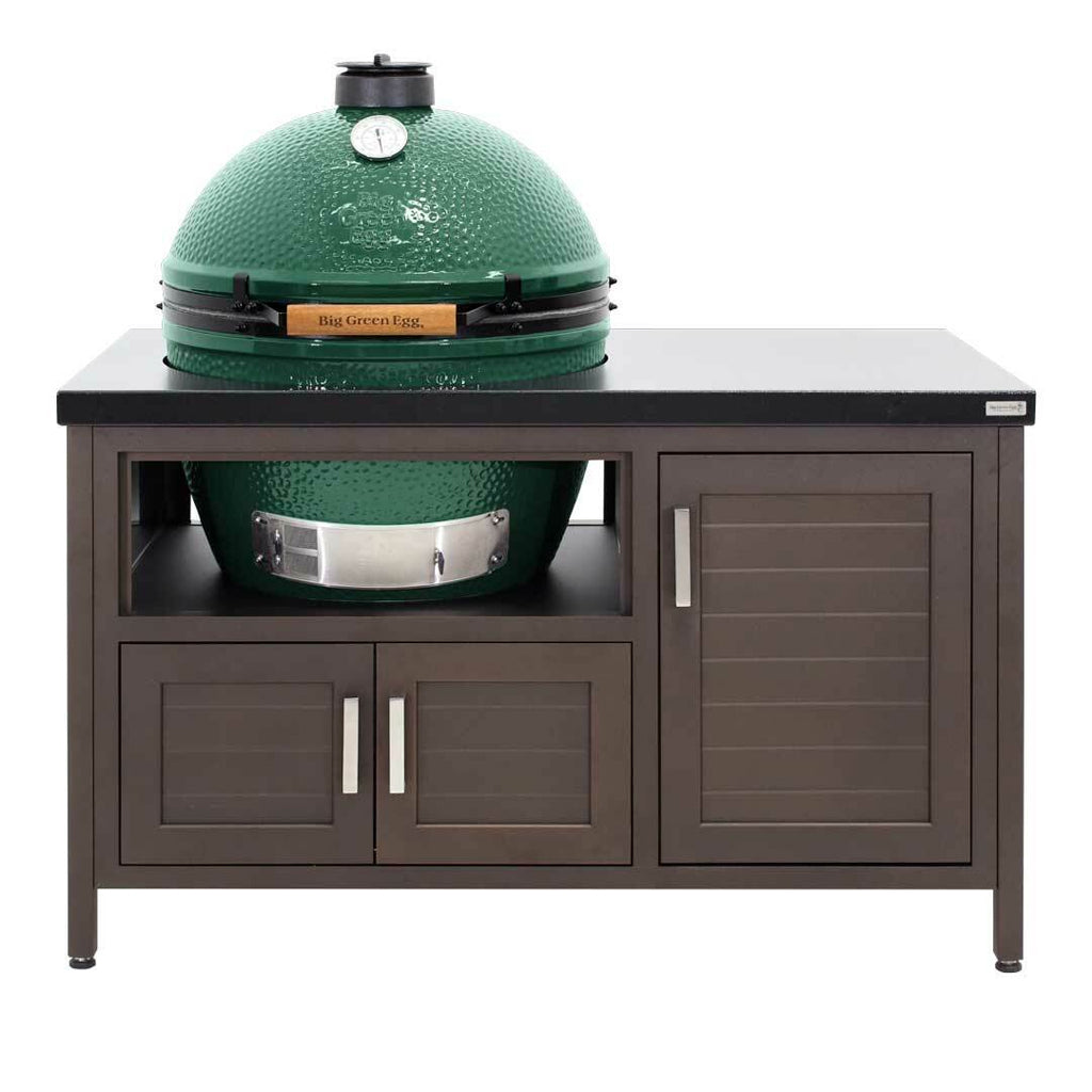 XL Big Green EGG in 53" Farmhouse Table