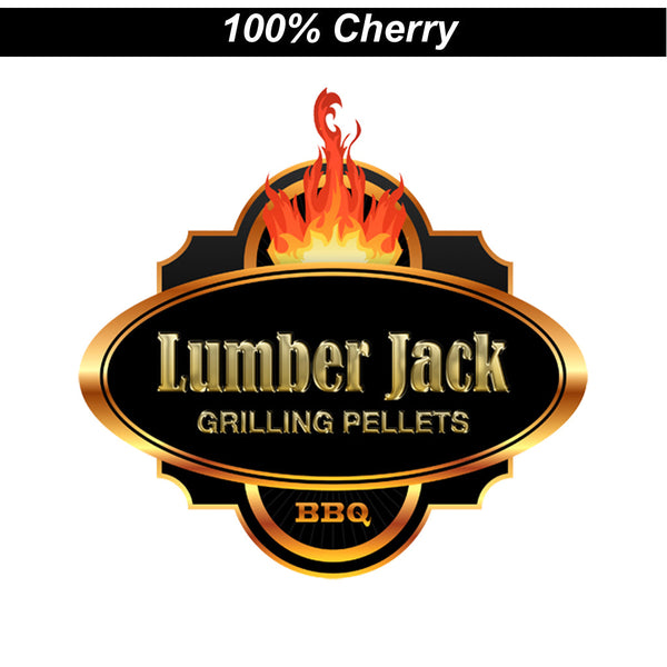 20 lb. bag of Lumber Jack Cherry pellets. Lumber Jack Cherry is 100% cherry.